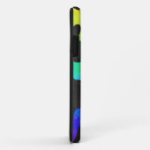 Koe zwart en regenboogschenken Case-Mate iPhone case (Achterkant/rechts)