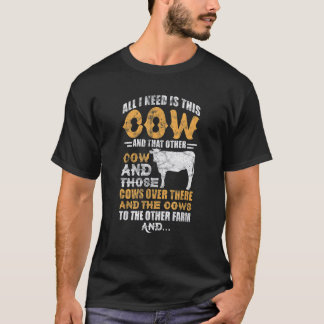 Koeboer Koe Koe Eigenaar Wanhopig T-shirt