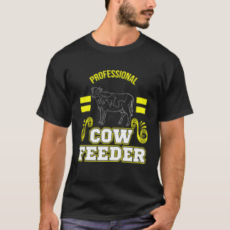 Koeboerderij Professionele Koevoeder T-shirt