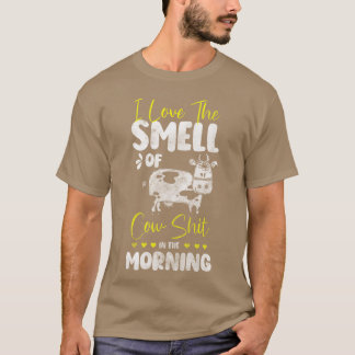 Koeien Boerderij Dier Moo Boer familie T-shirt
