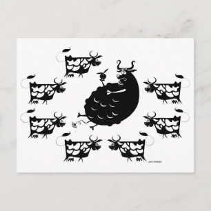 Koeien Briefkaart