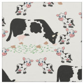 Koeien en kalveren stof (Close Up)