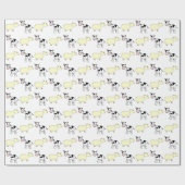 Koeien en schapen cadeaupapier (Vlak)