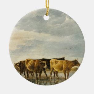 Koeien in de Aelbert Cuyp Keramisch Ornament