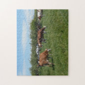 Koeien in de periode legpuzzel (Verticaal)