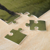 Koeien in een veld legpuzzel (Zijkant)