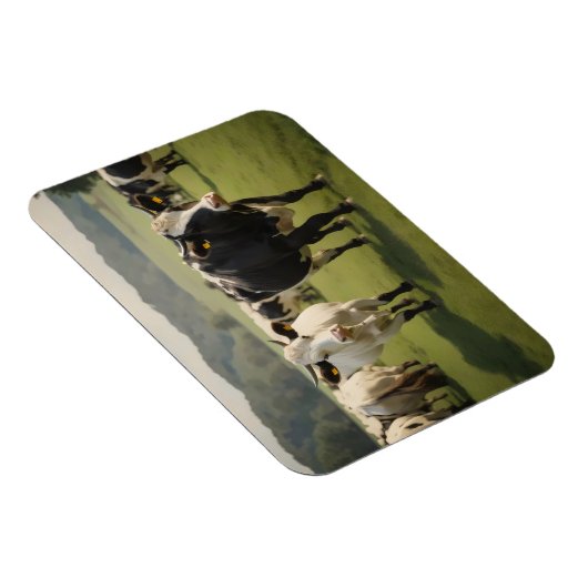 Koeien in een veld magneet (Rechterzijde)