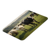 Koeien in een veld magneet (Linkerzijde)