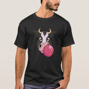 Koeien Kauwgum Koeboerderij Boerderij T-shirt