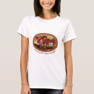 Koeien naar Jordaens Vincent van Gogh T-shirt