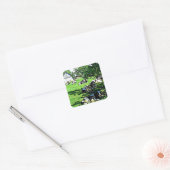 Koeien op een Boerderij dat rust op een Sticker ui (Envelop)