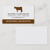 Koeien - Persoonlijk Visitekaartje (Voorkant / Achterkant)