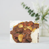 Koeien Tripe brown Stew Briefkaart (Staand voorkant)