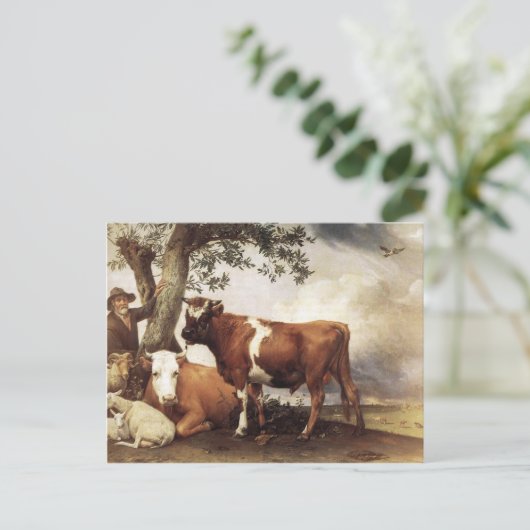 Koeien van Potter Briefkaart (Staand voorkant)