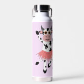 Koeien voor leuke dansen waterfles (Voorkant)