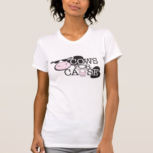 KOEIEN VOOR OORZAKELIJK GEBRUIK T-SHIRT (Voorkant)