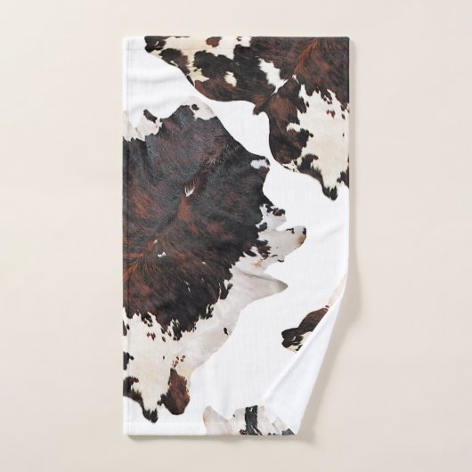 koeienafdruk bad handdoek (Handdoek)