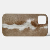 Koeienhuid Case-Mate iPhone Case (Achterkant (horizontaal))