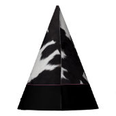 Koeienhuid Happy Birthday Feesthoedjes (Achterkant)