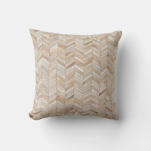Koeienhuid herringbone Pattern Print Cushion Kussen