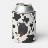 Koeienhuid Print Texas Blikjeskoeler (Blikje Achterkant)
