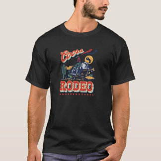  Koeienhuid Riding Coors Cowboys Western Count T-shirt
