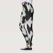 koeienhuid zwart wit leggings (Links)