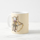 Koeienjongen Sock Monkey Mok (Voorkant links)
