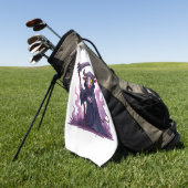 Koeienmaaier Golfhanddoek (Groen)
