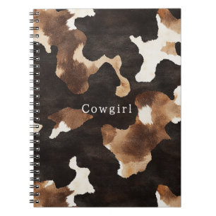 Koeienprint Cowboy Cowgirl Westers Notitieboek