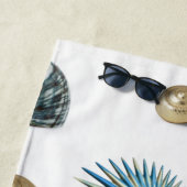 Koekdoeken Seashells Strandlaken (In situ)