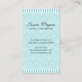 Koeken Bakery Aqua Visitekaartje (Achterkant)