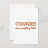 Koekent alles beter bedankkaart (Voorkant / Achterkant)