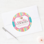 Koekje en dessert - Verpakking Stickers (Envelop)