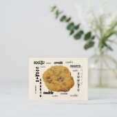 Koekje! Visitekaartje (Staand voorkant)