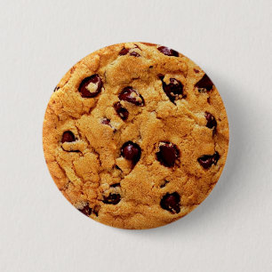 Koekje voor chocolade-chips ronde button 5,7 cm