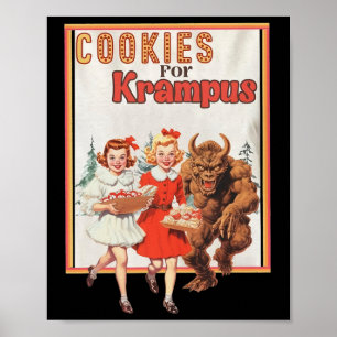Koekje voor Krampus Kerst 1 Poster