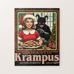 Koekje voor Krampus Prettig kerstfeest Krampus Hor Legpuzzel