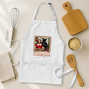 Koekje voor Krampus Prettig kerstfeest Krampus Hor Standaard Schort