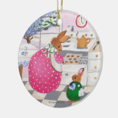 koekjes bakken keramisch ornament (Links)