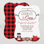 KOEKJES & COCOA Kerstfeest Uitnodigingen (Voorkant / Achterkant)