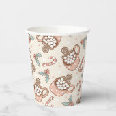 Koekjes en cacao Birthday Party Papieren Bekers (Links)