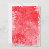 Koekjes en cacao Hot Cocaca Winter Birthday Kaart (Achterkant)