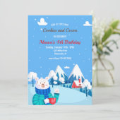 Koekjes en Cocaberen Kaart (Staand voorkant)