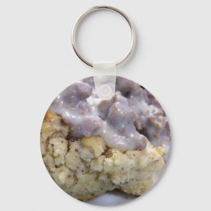 Koekjes en jus sleutelhanger