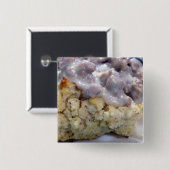 Koekjes en jus vierkante button 5,1 cm (Voorkant /achterkant)