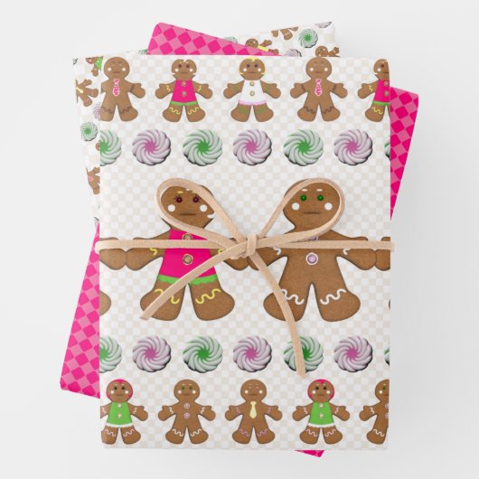 Koekjes en kerstmis met Snoep Inpakpapier Vel (In situ)