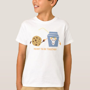 Koekjes en melk t-shirt