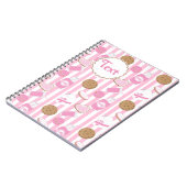 Koekjes en melkmeisjes Roze Bakery Notitieboek Jou (Linkerzijde)