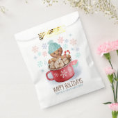 Koekjes en Prettige feestdagen Bedankzakje (Gezegeld)